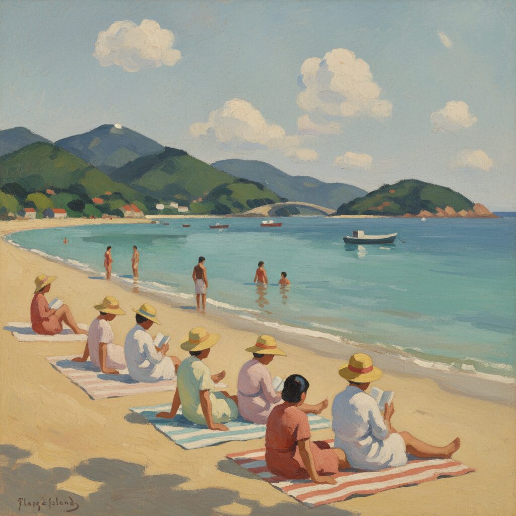 beach-relaxation-sharp-island-beach-charm