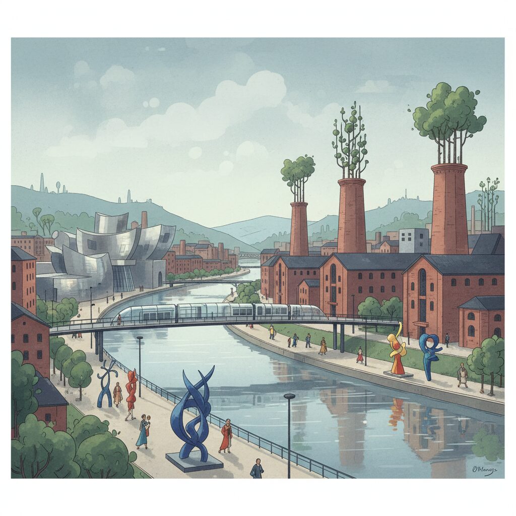 bilbao-futuristic-city