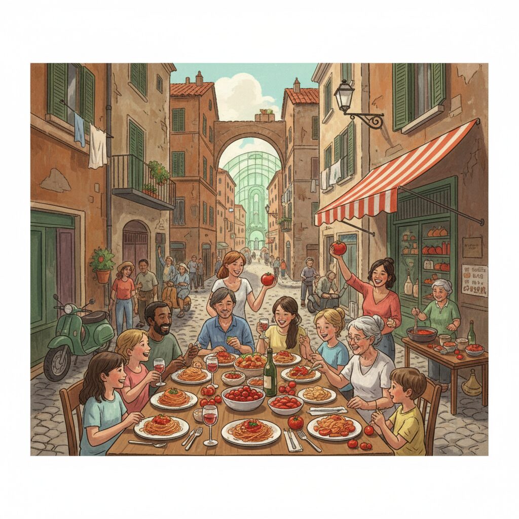 gendai-rooma-shokutaku-tomato-monogatari