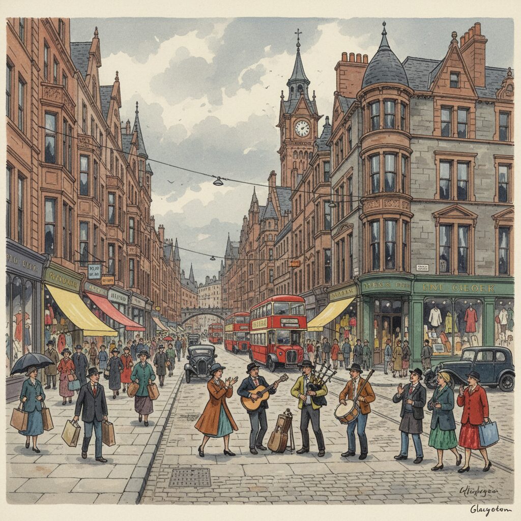 glasgow-shopping-music