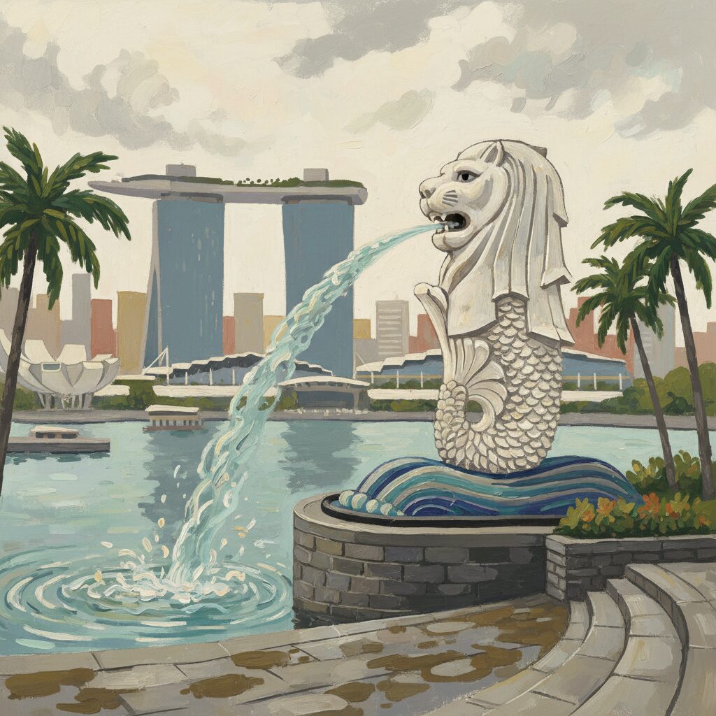 singapore-merlion