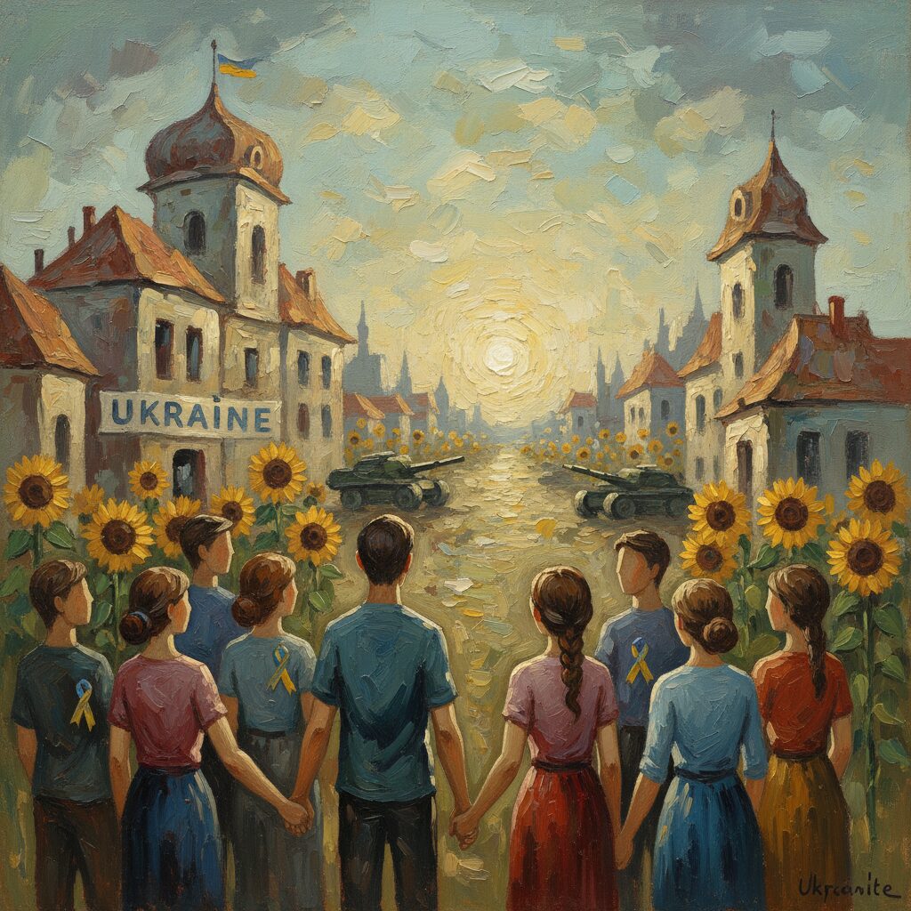 watashitachiniimadekirukoto-ukrainaeomoiwokatanisuru